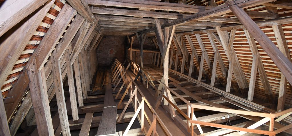 Sanierung Dachtragwerk Pfarrkirche Stubenberg