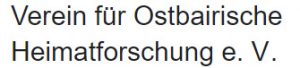 Verein für Ostbayerische Heimatforschung e.V. Logo
