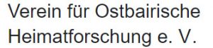 Verein für Ostbayerische Heimatforschung e.V. Logo