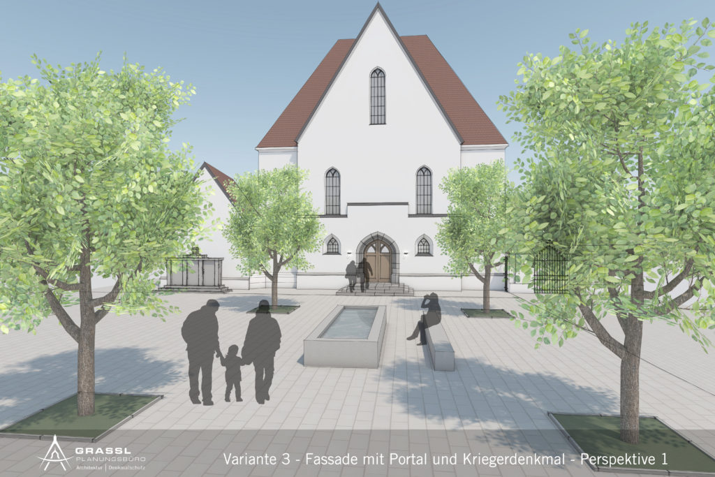 Ein neues Kirchenportal für die Marktgemeinde Eging am See